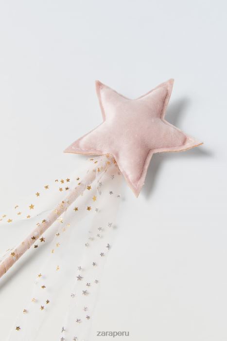 Zara niños Varita de estrella de disfraz de tul brillante BDP8J1622 ropa rosa