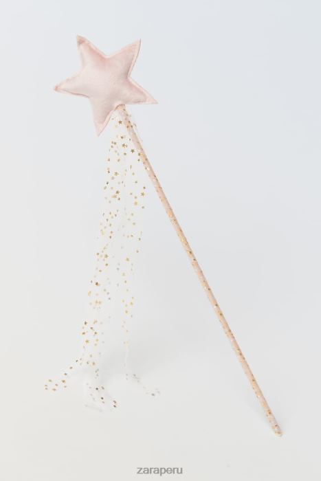 Zara niños Varita de estrella de disfraz de tul brillante BDP8J1622 ropa rosa