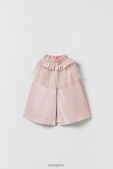 Zara niños capa de disfraz de princesa bebé/tul BDP8J1624 ropa rosa