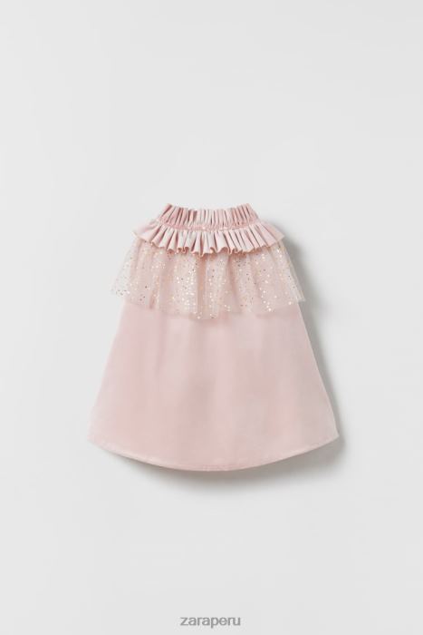 Zara niños capa de disfraz de princesa bebé/tul BDP8J1624 ropa rosa