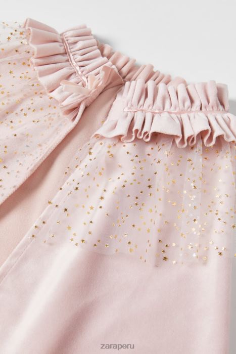 Zara niños capa de disfraz de princesa bebé/tul BDP8J1624 ropa rosa