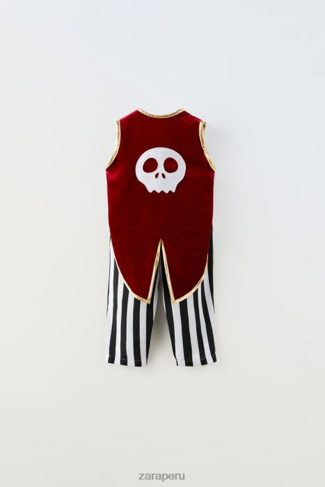 Zara niños conjunto de disfraz de pirata BDP8J1601 ropa granate