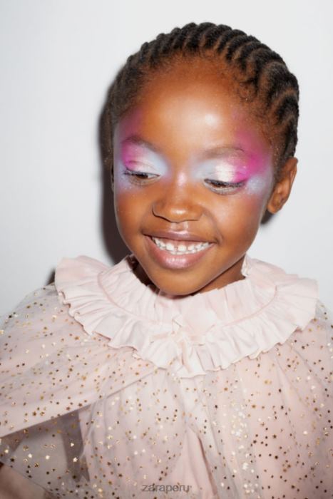 Zara niños disfraz de capa de princesa de tul BDP8J1620 ropa rosa