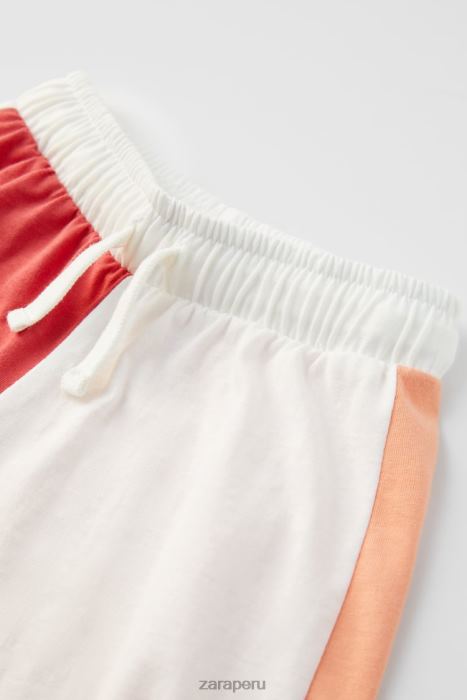 Zara niños conjunto de jogging en contraste BDP8J1548 ropa rojo