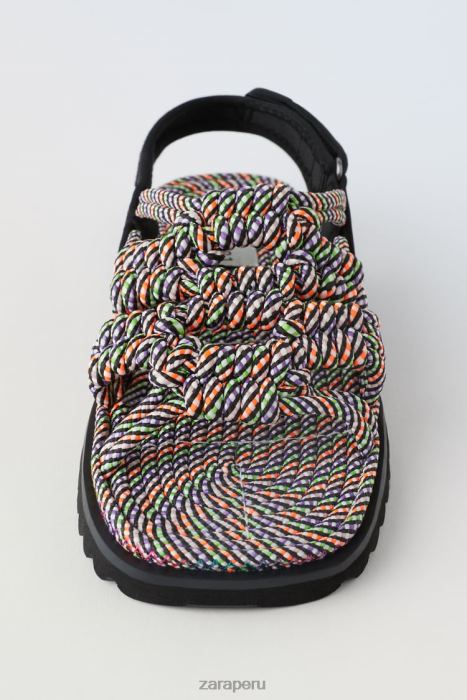 Zara niños sandalias con cordones BDP8J1603 calzado multicolor