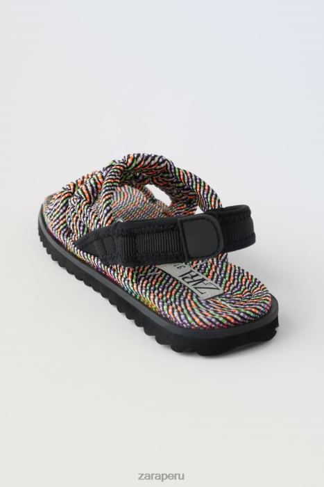 Zara niños sandalias con cordones BDP8J1603 calzado multicolor